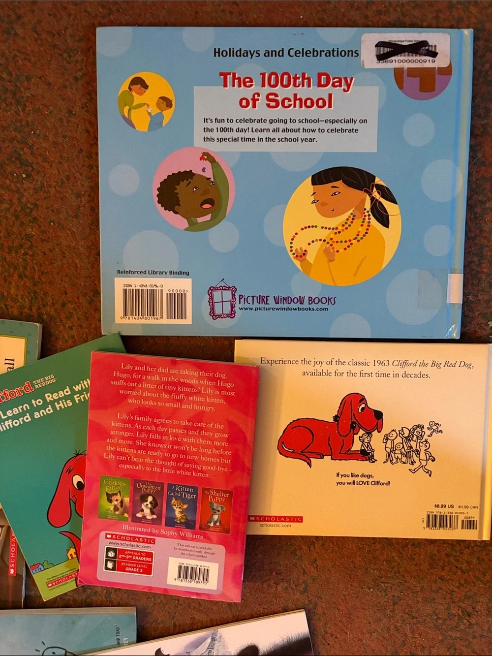 Scholastic Children's Picture Book Bundle - Red, Green, Blue